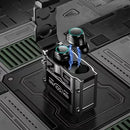 Fone de Ouvido Bluetooth e Power Bank M25 com Display de Led