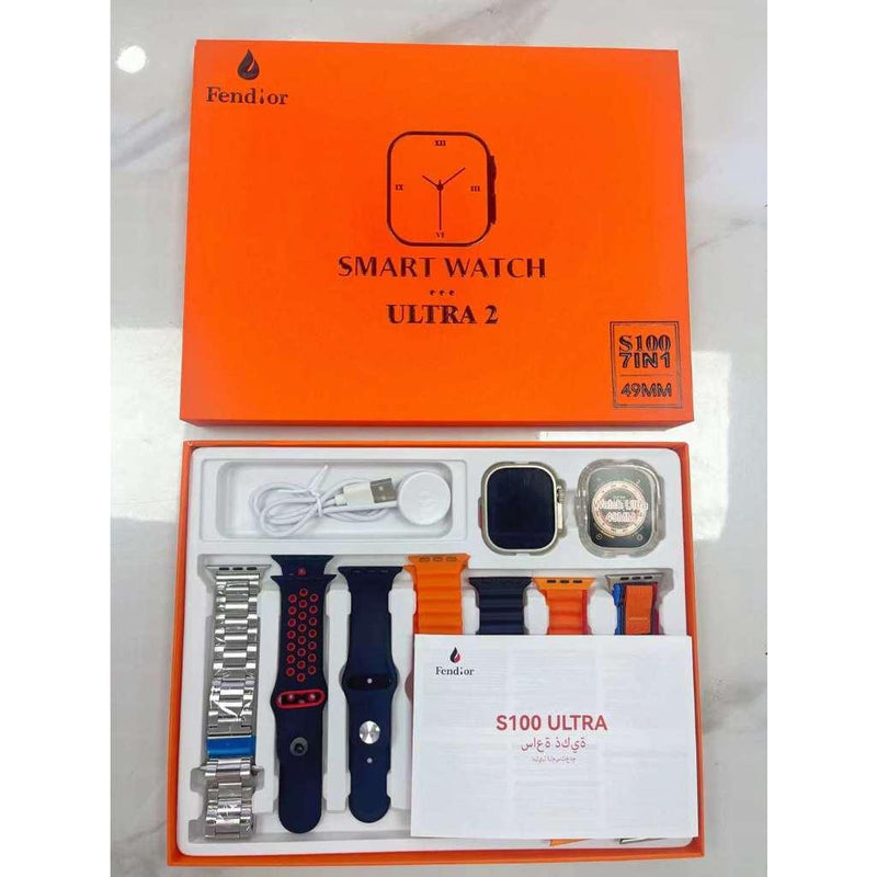 SmartWatch - Serie 9 Ultra [kit 7 Pulseiras + Case]