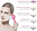 Escova de Limpeza e Esfoliação de Pele Facial 5 em 1