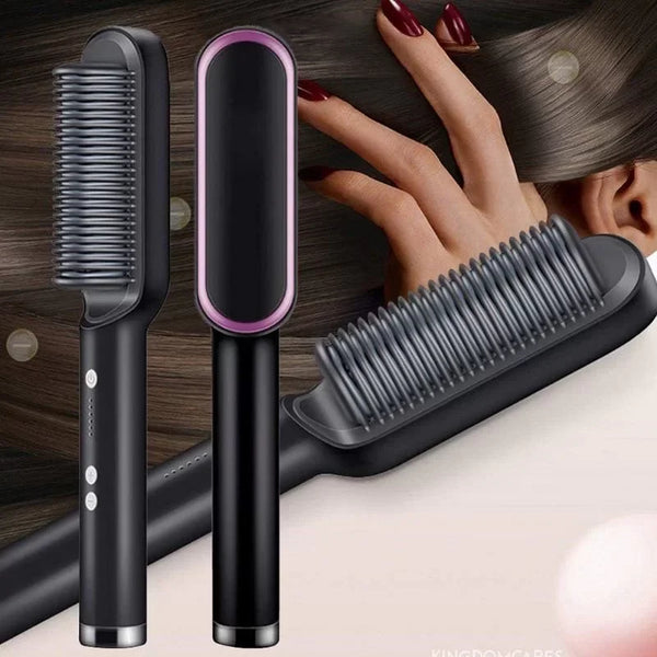 Escova Alisadora Premium (Original) 3 em 1 – Beauty Hair
